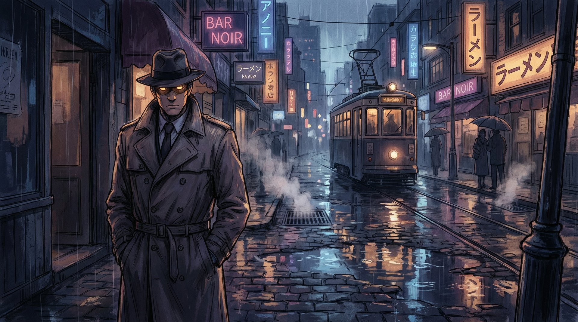 媚黑动漫-雨夜侦探事件簿