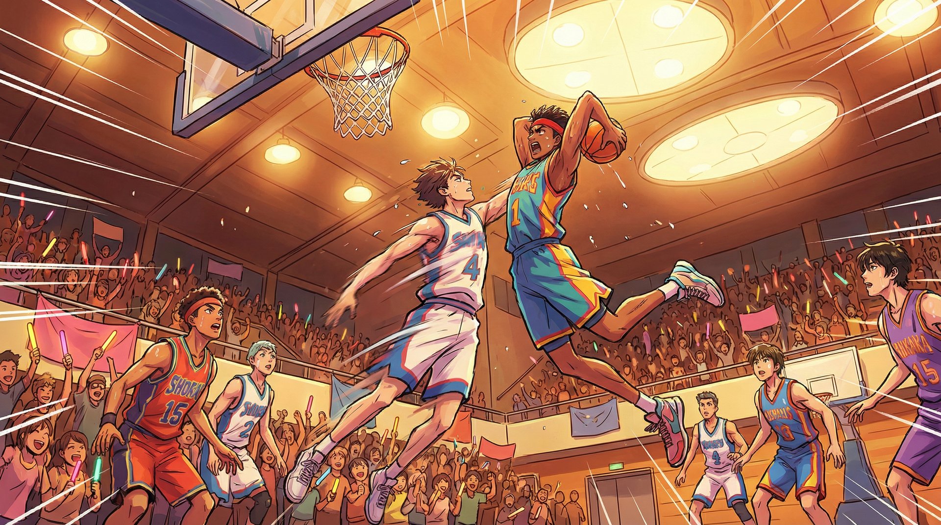 媚黑动漫-热血篮球少年