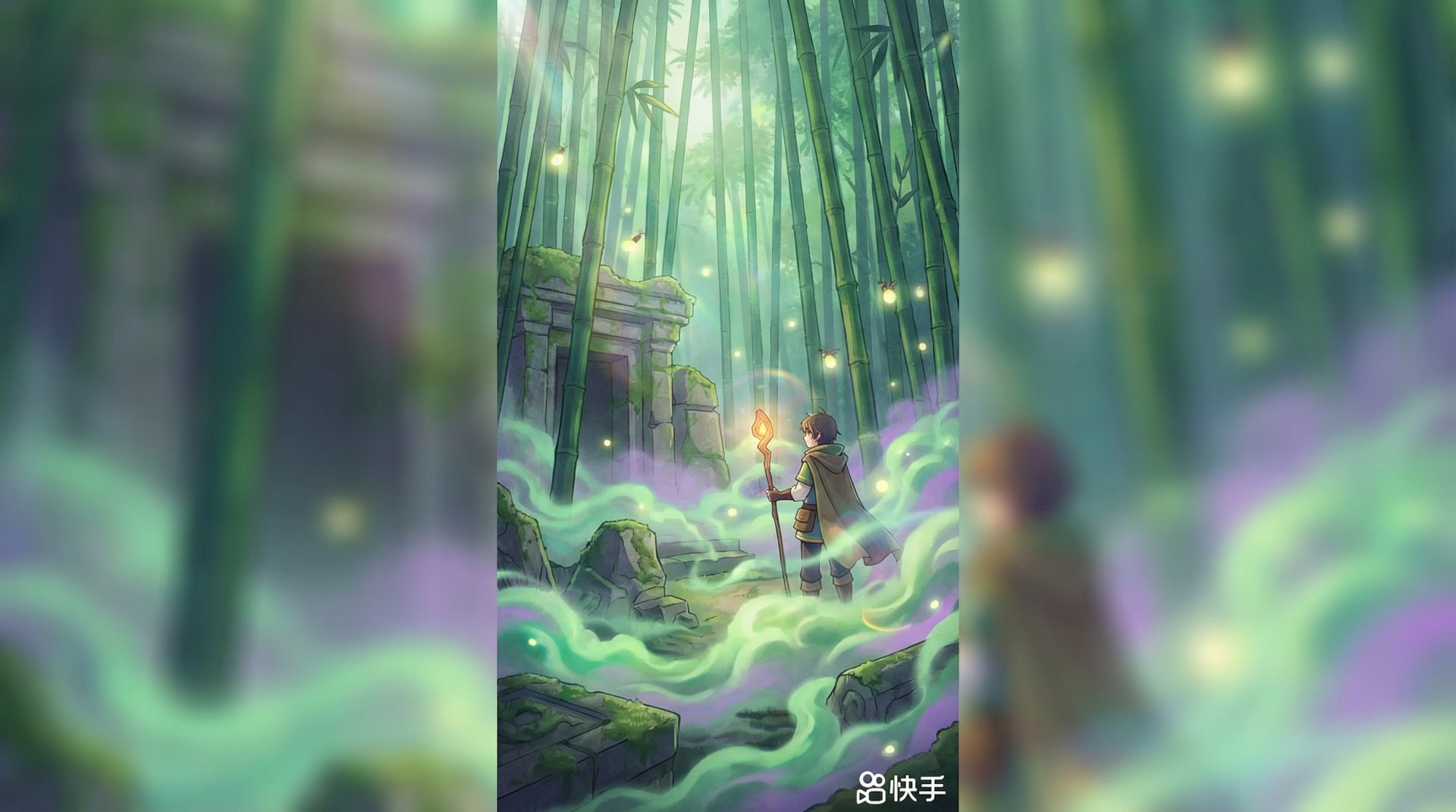 媚黑动漫-竹林秘境探险记