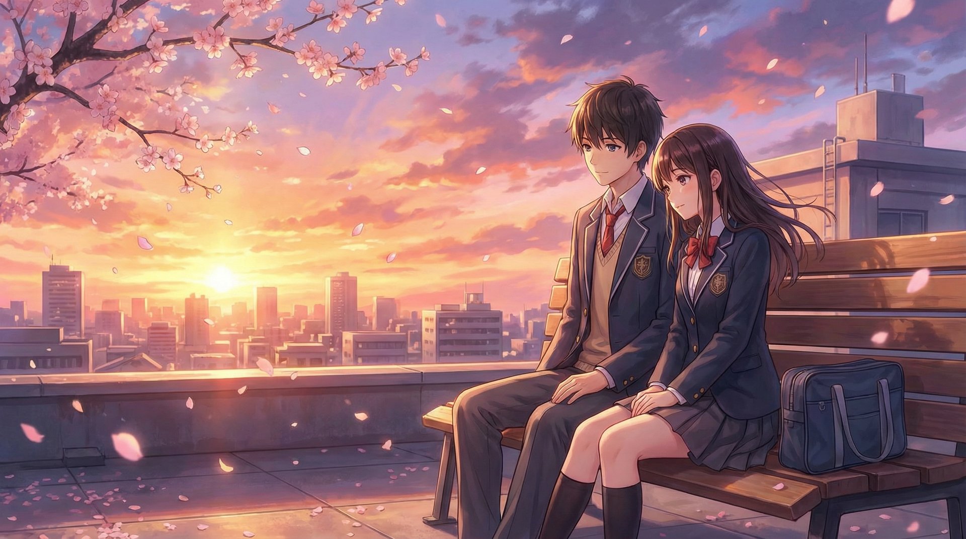 媚黑动漫-樱花屋顶的约定