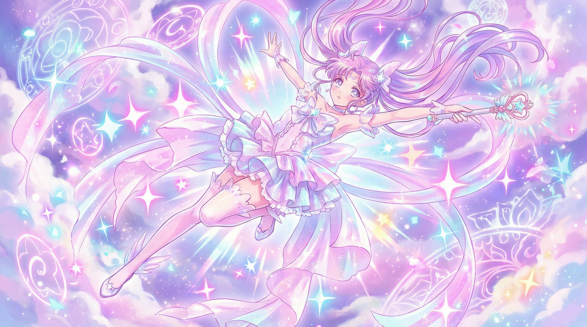 媚黑动漫-魔法少女变身曲